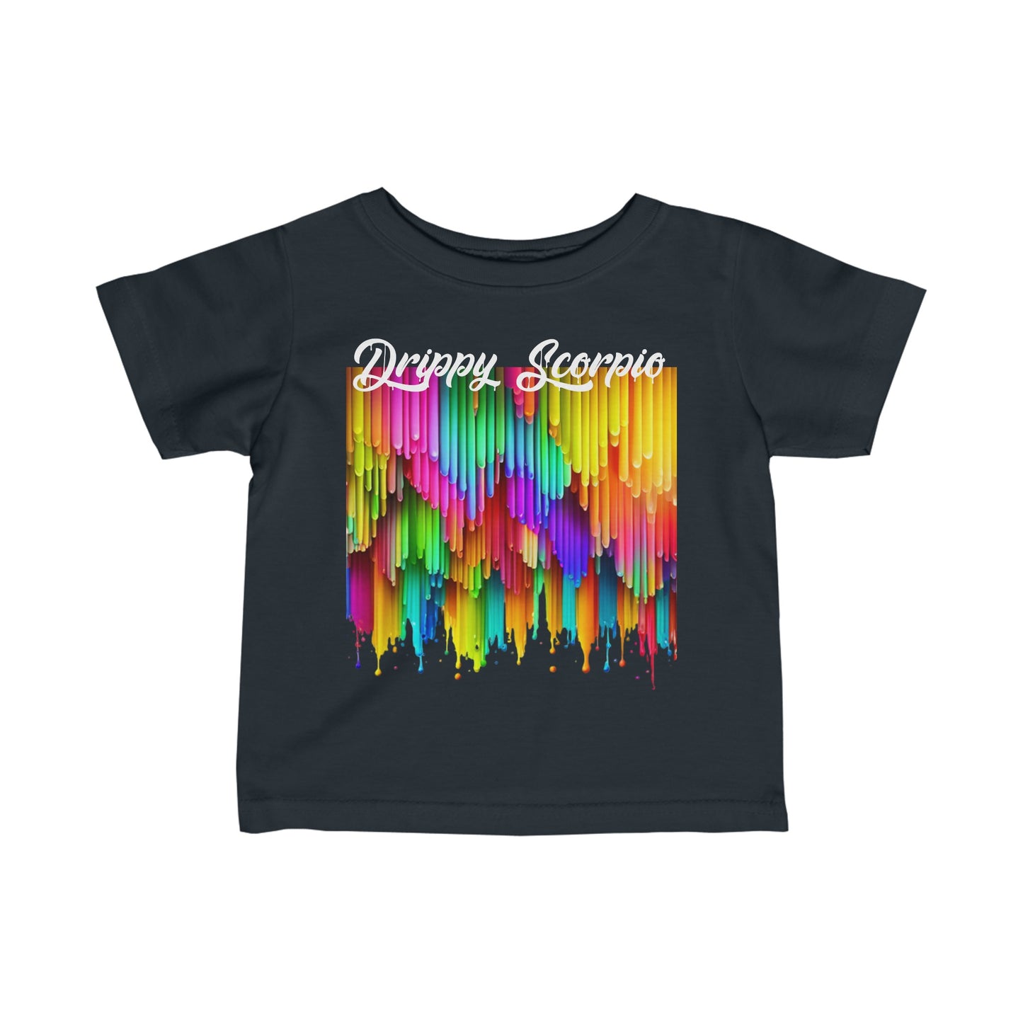 Melting Crayons Drip Tee