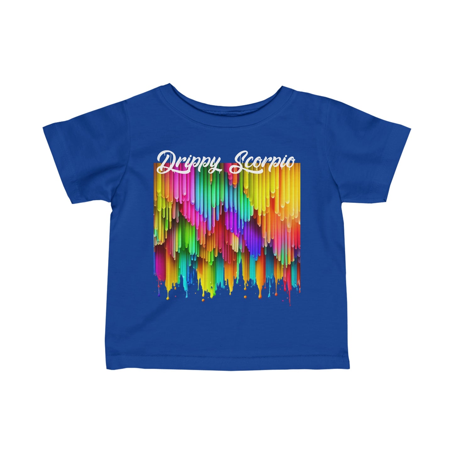 Melting Crayons Drip Tee