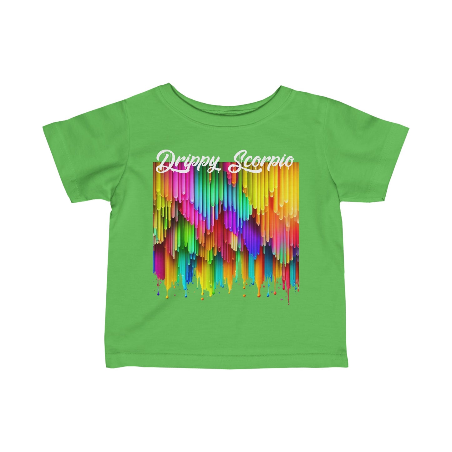 Melting Crayons Drip Tee