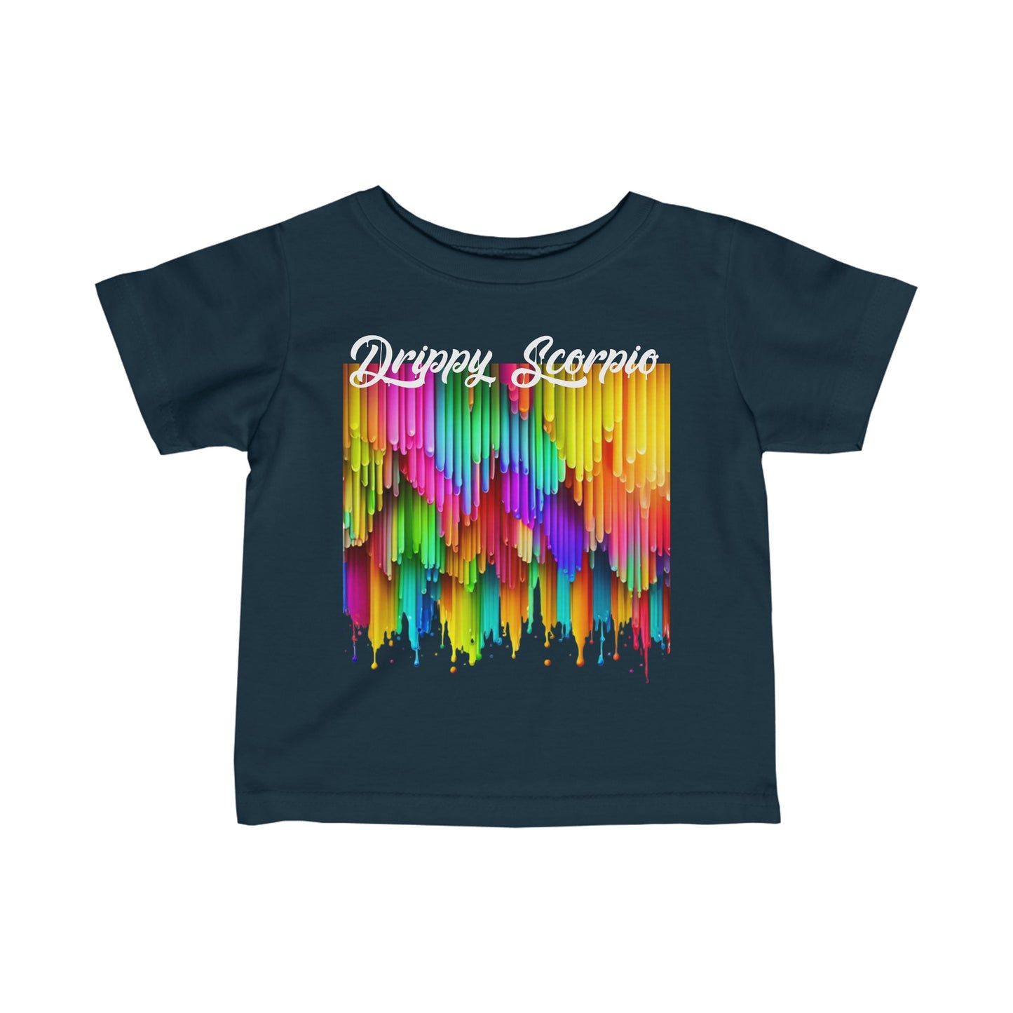 Melting Crayons Drip Tee