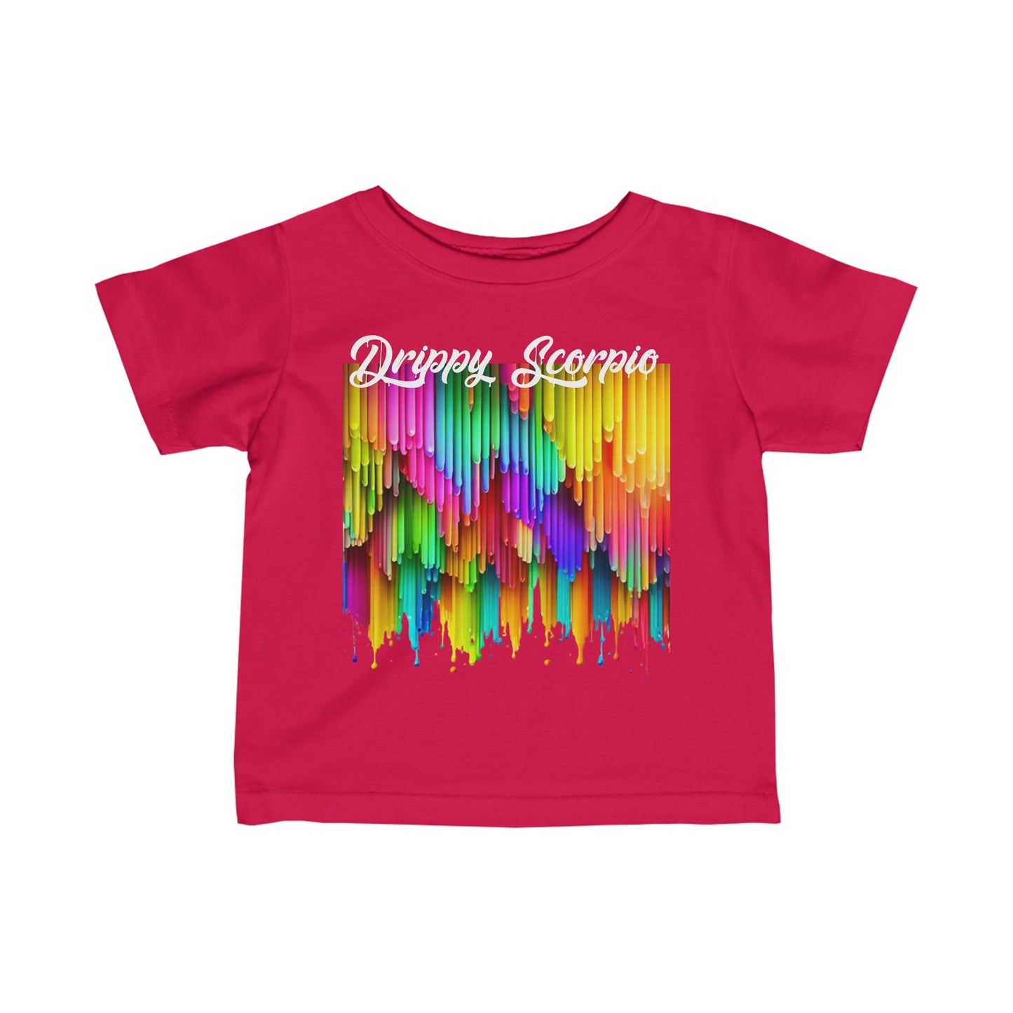 Melting Crayons Drip Tee