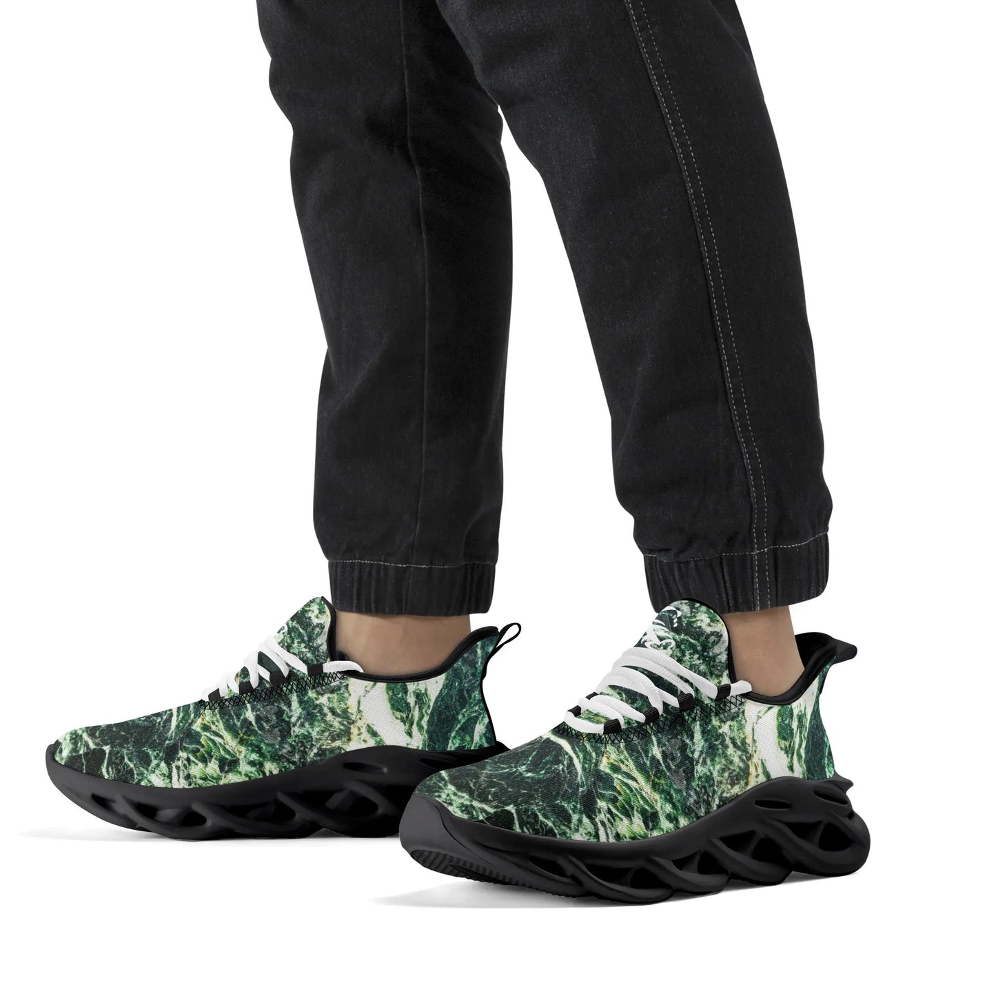 Green Storm Sneakers