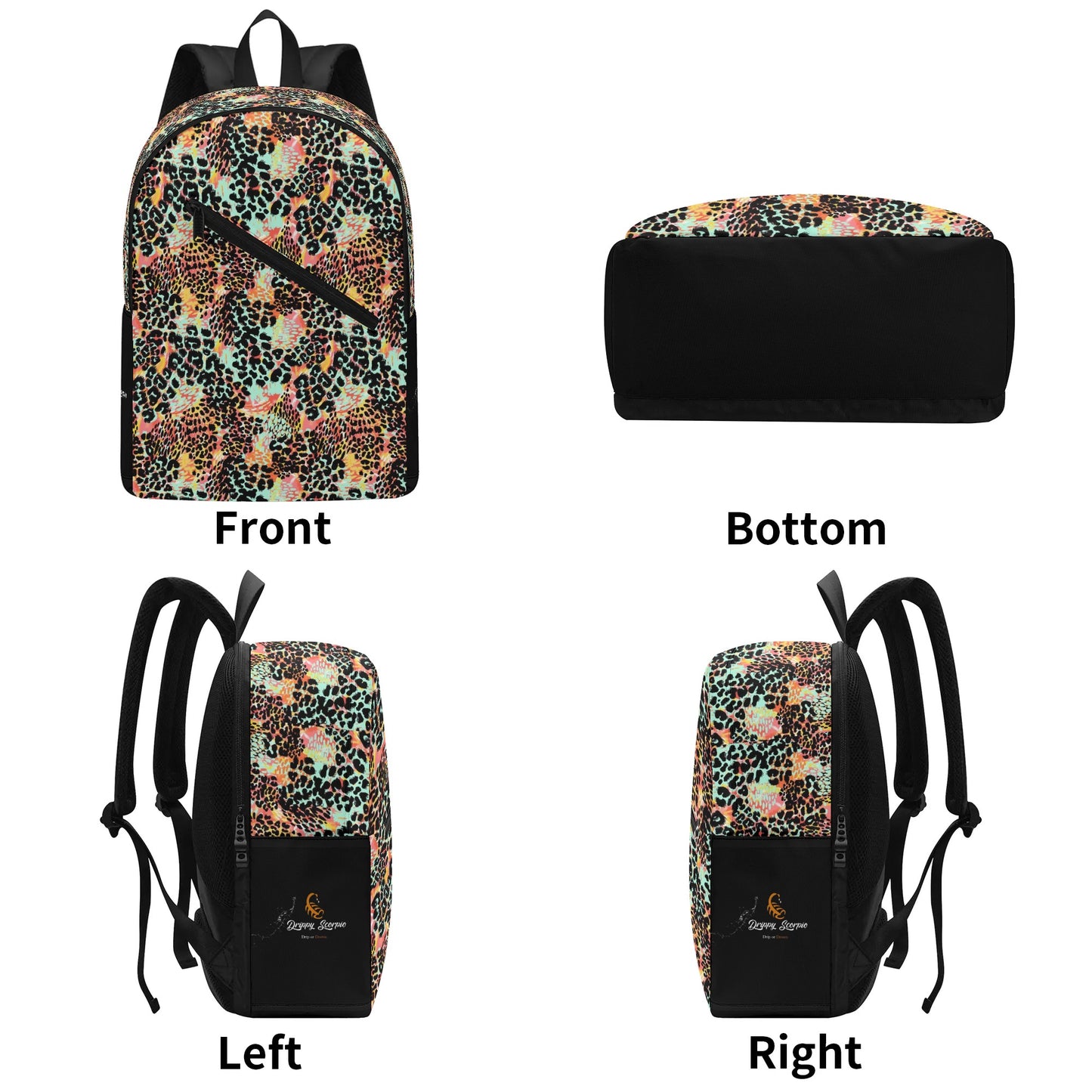 Tropical Safari Laptop Backpack