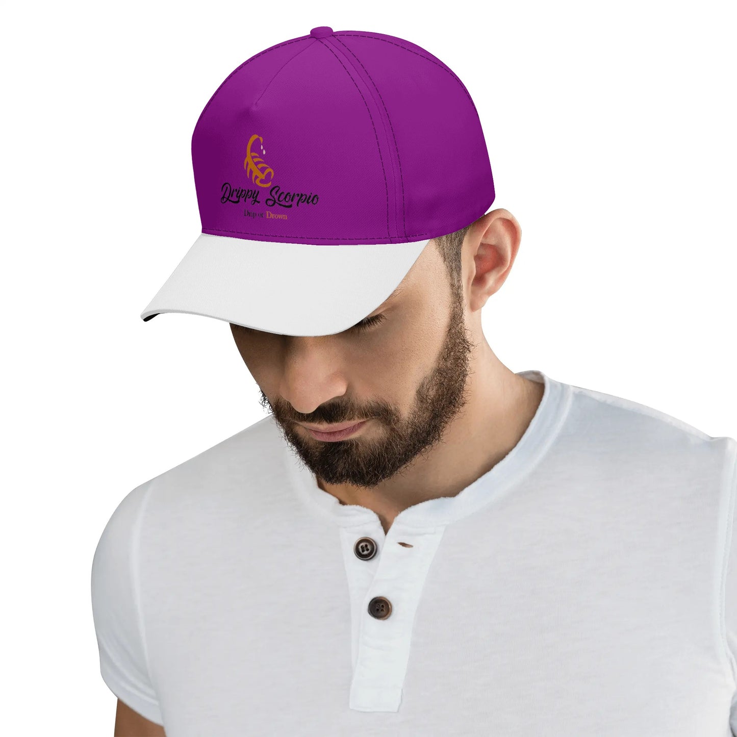Purple Drip or Drown Baseball Cap