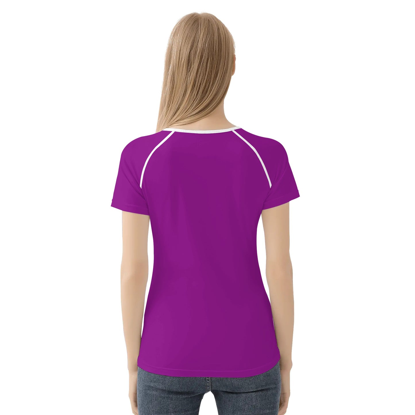 Purple Womens Drip or Drown T shirt