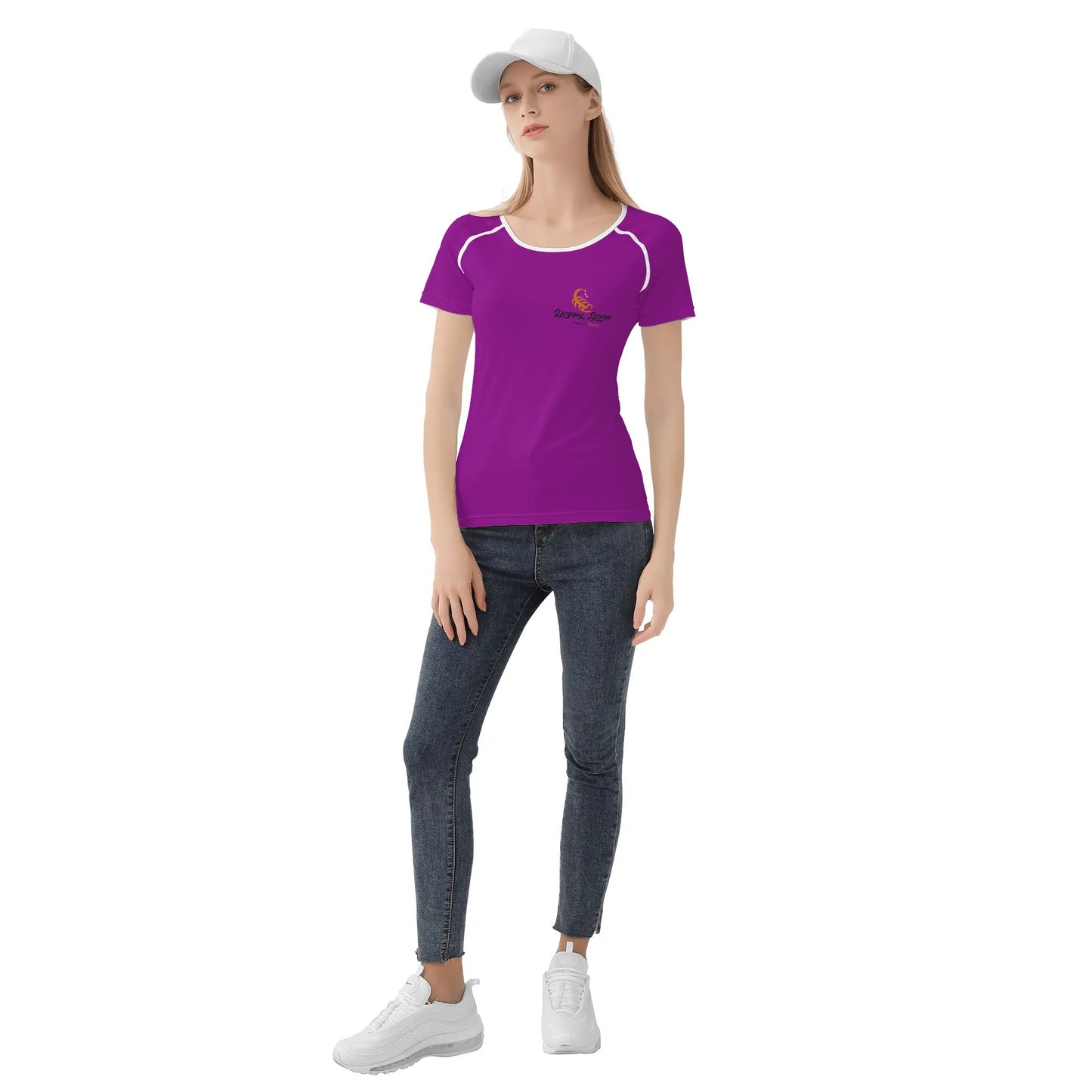 Purple Womens Drip or Drown T shirt