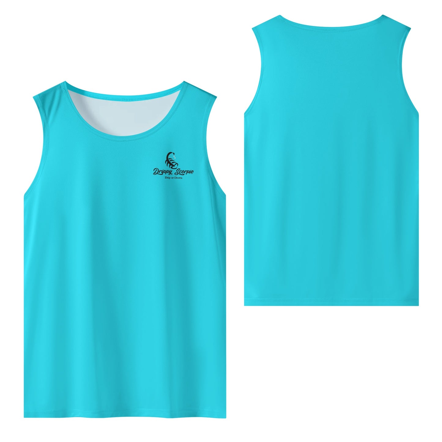 Mens Drip or Drown Sleeveless Tank Top