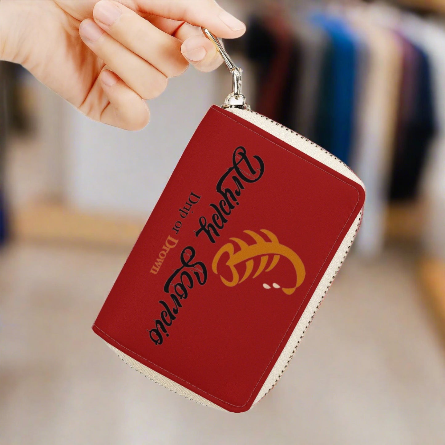 Zipper Card Holder
