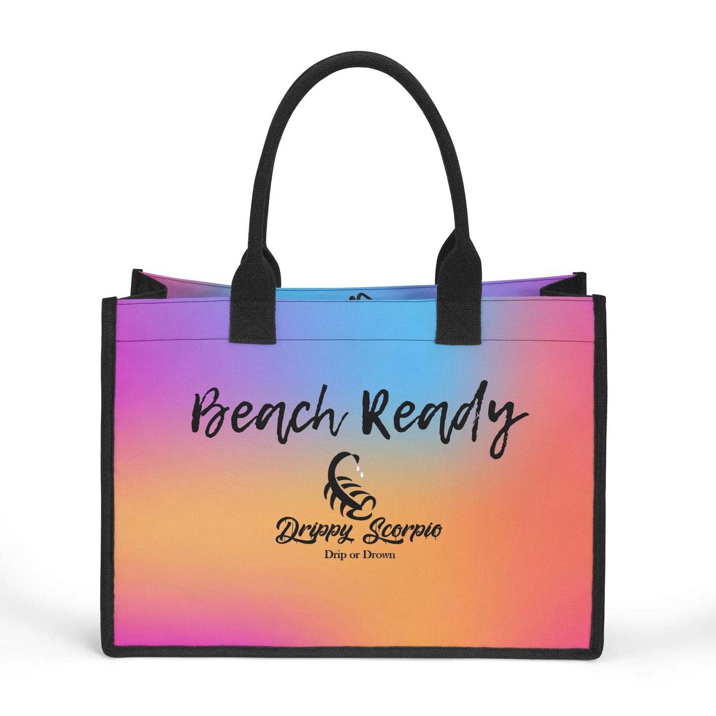 Rainbow Beach Ready Tote Bag