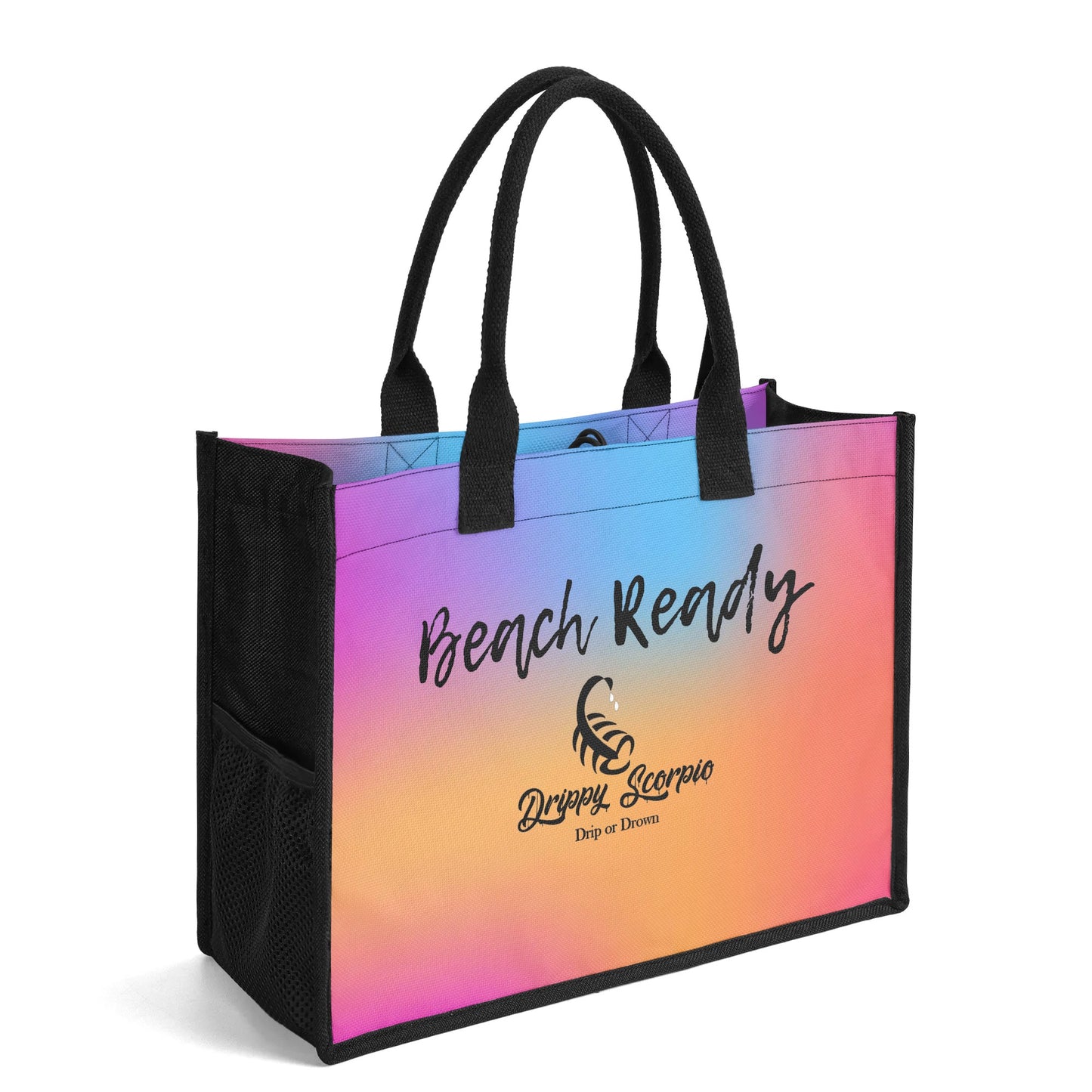 Rainbow Beach Ready Tote Bag