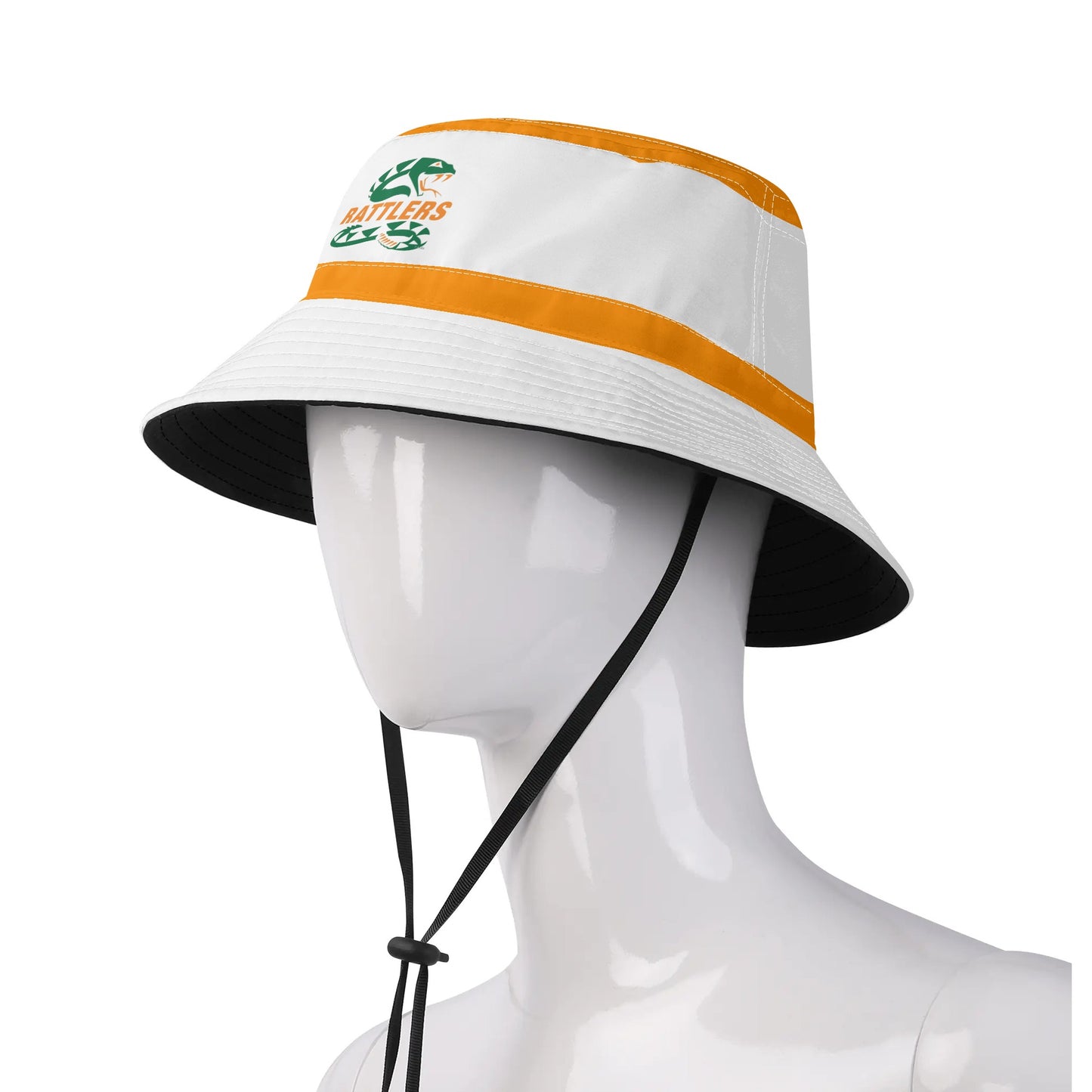 Rattlers Bucket Hats with Adjustable String