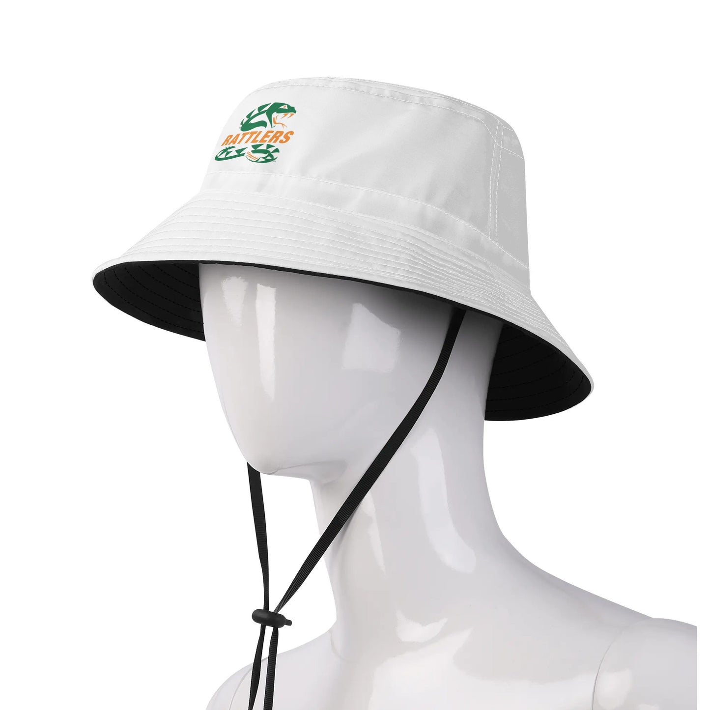 Rattlers Bucket Hats with Adjustable String