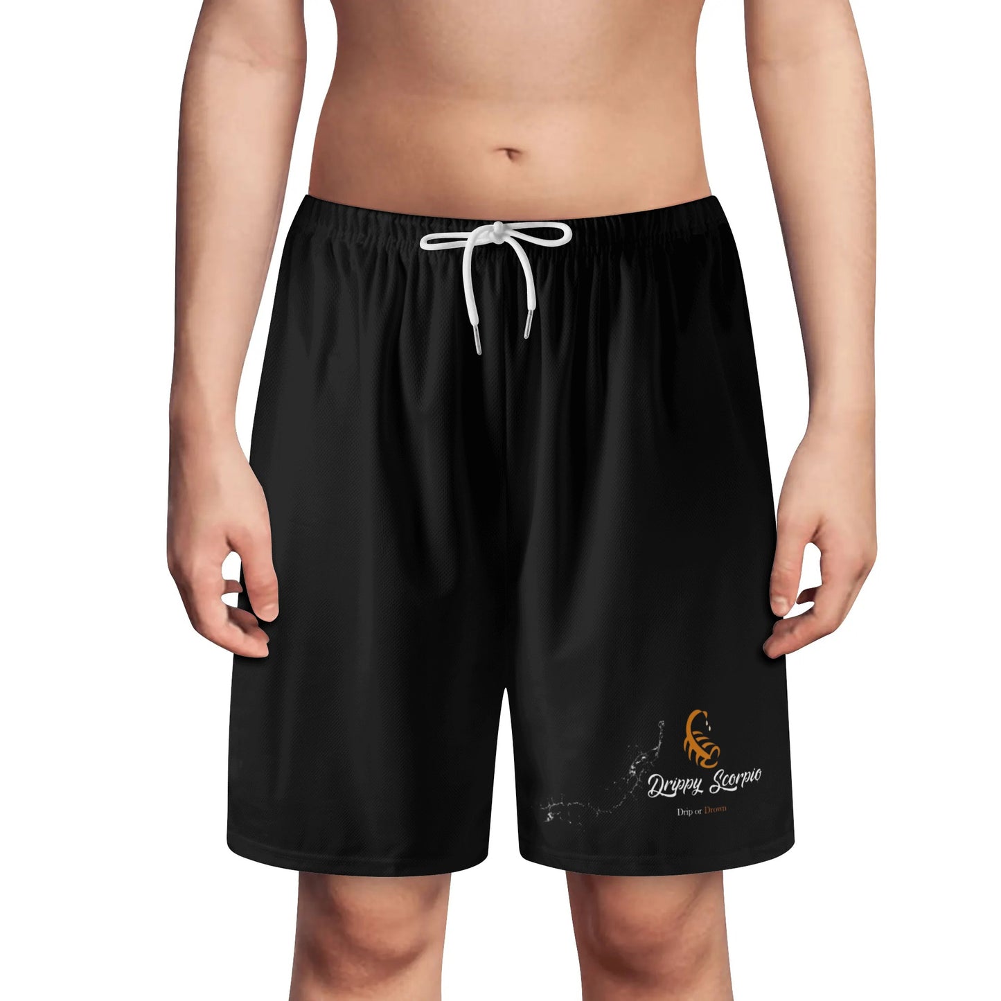 Youth Solid Colored Beach Shorts
