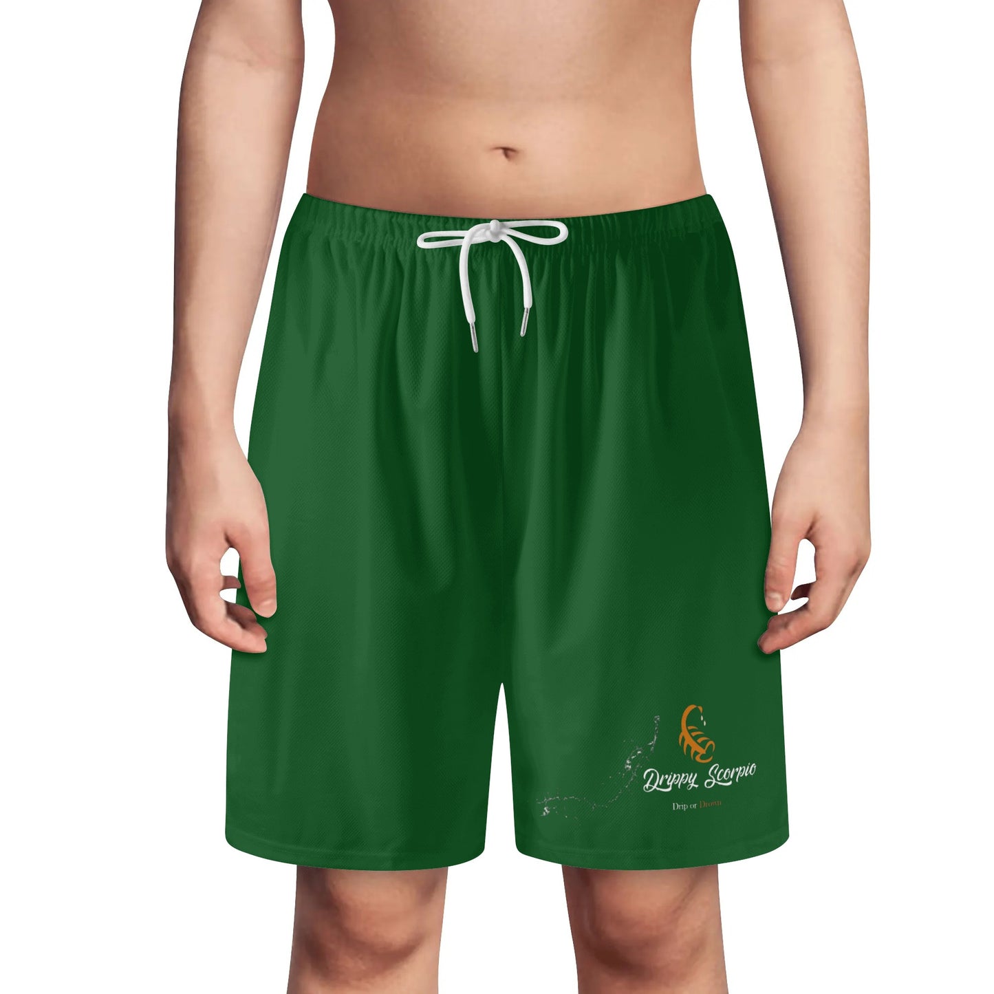 Youth Solid Colored Beach Shorts