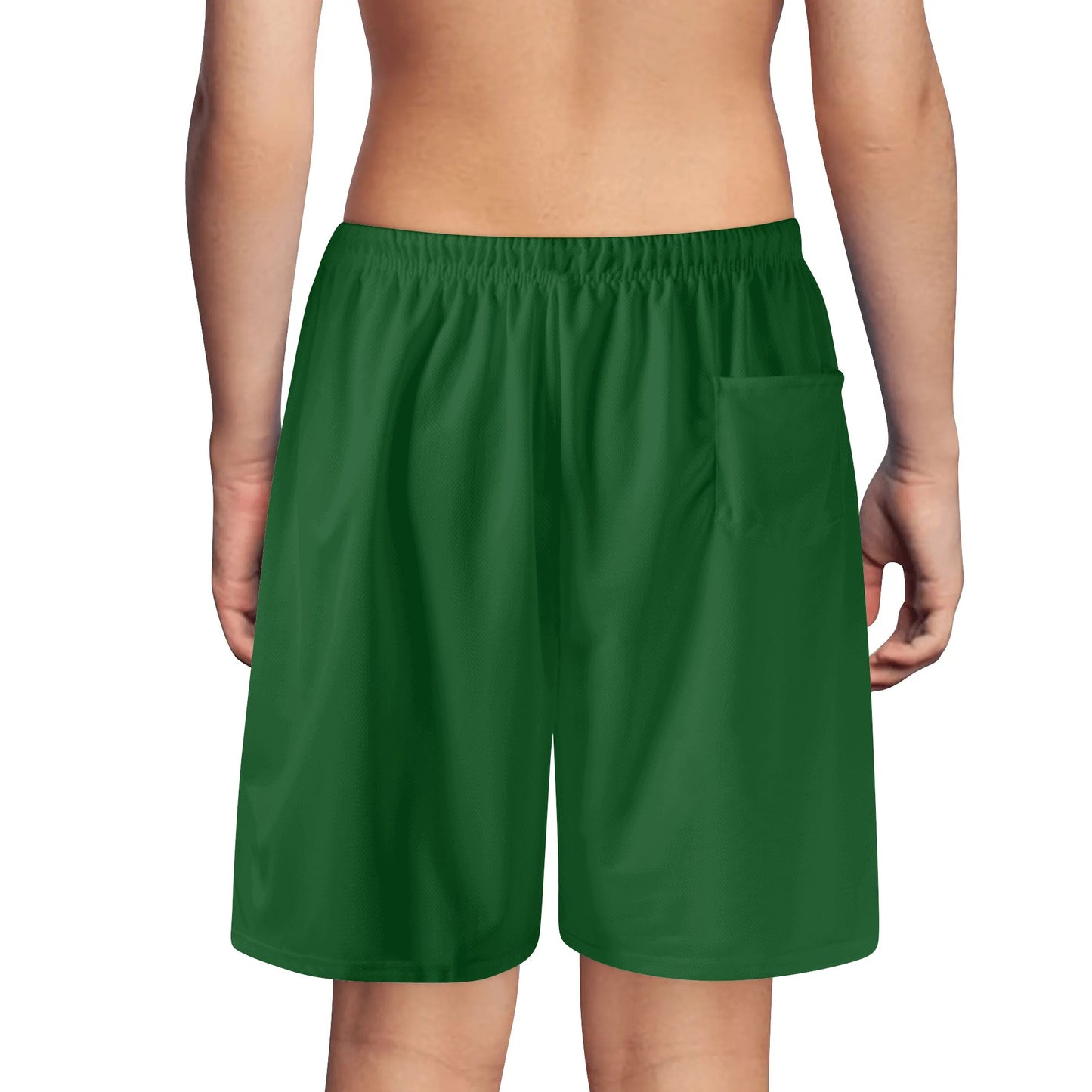 Youth Solid Colored Beach Shorts