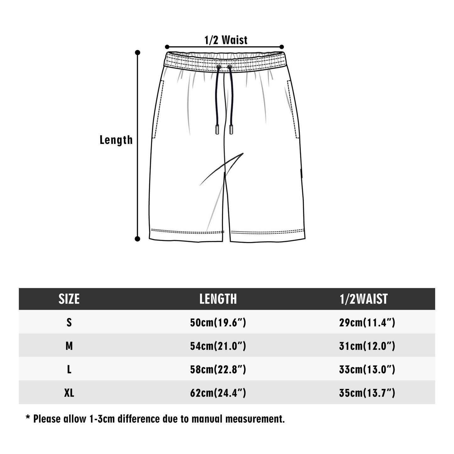 Youth Solid Colored Beach Shorts