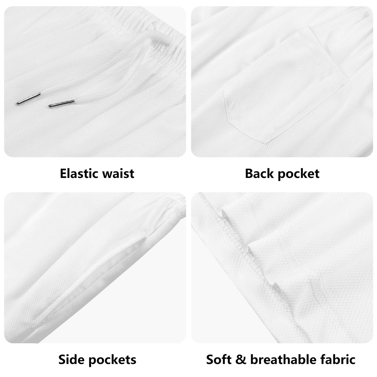 Youth Solid Colored Beach Shorts
