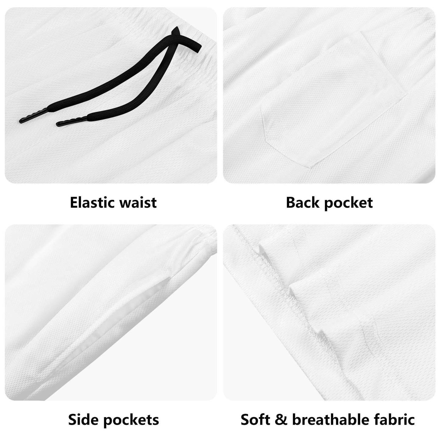 Youth Solid Colored Beach Shorts
