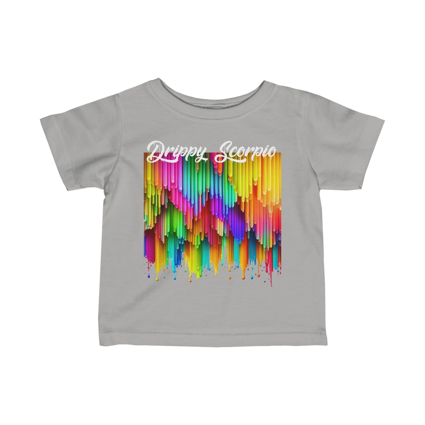 Melting Crayons Drip Tee