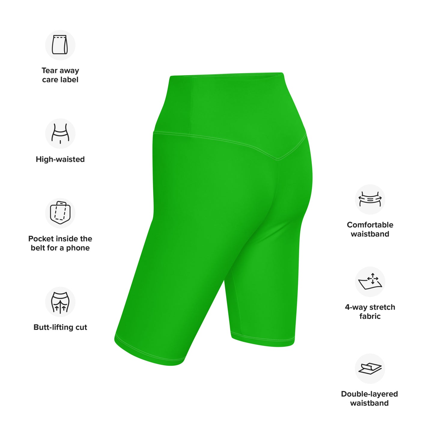 Drip or Drown Biker Shorts