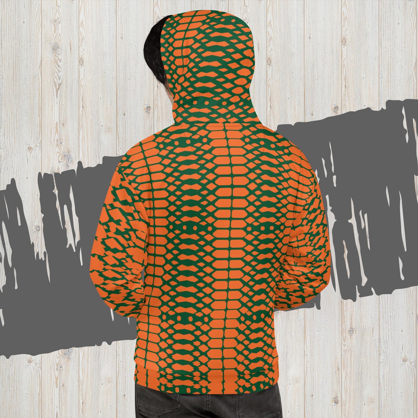 Green Rattler Hoodie