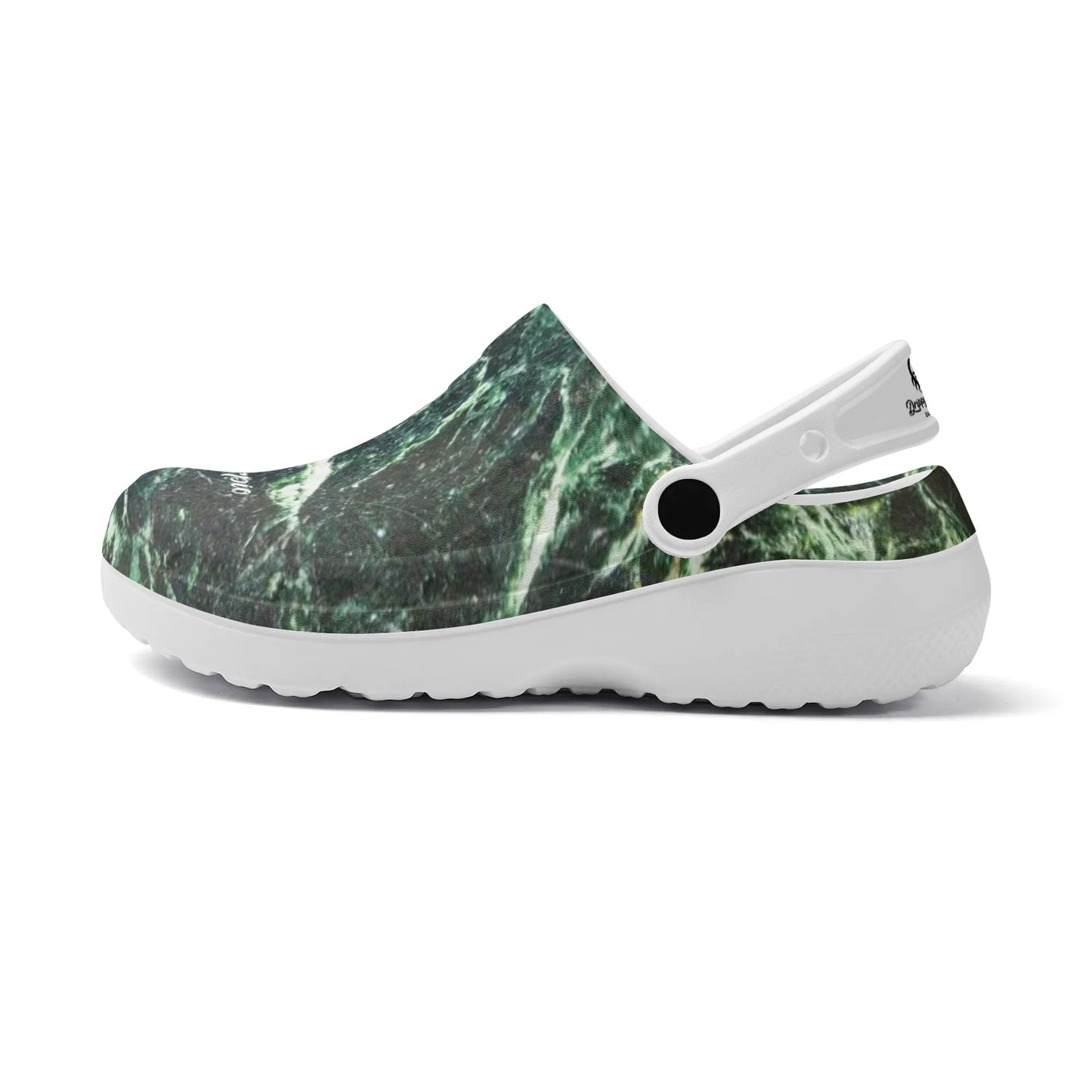 Green Storm Croc Sandals