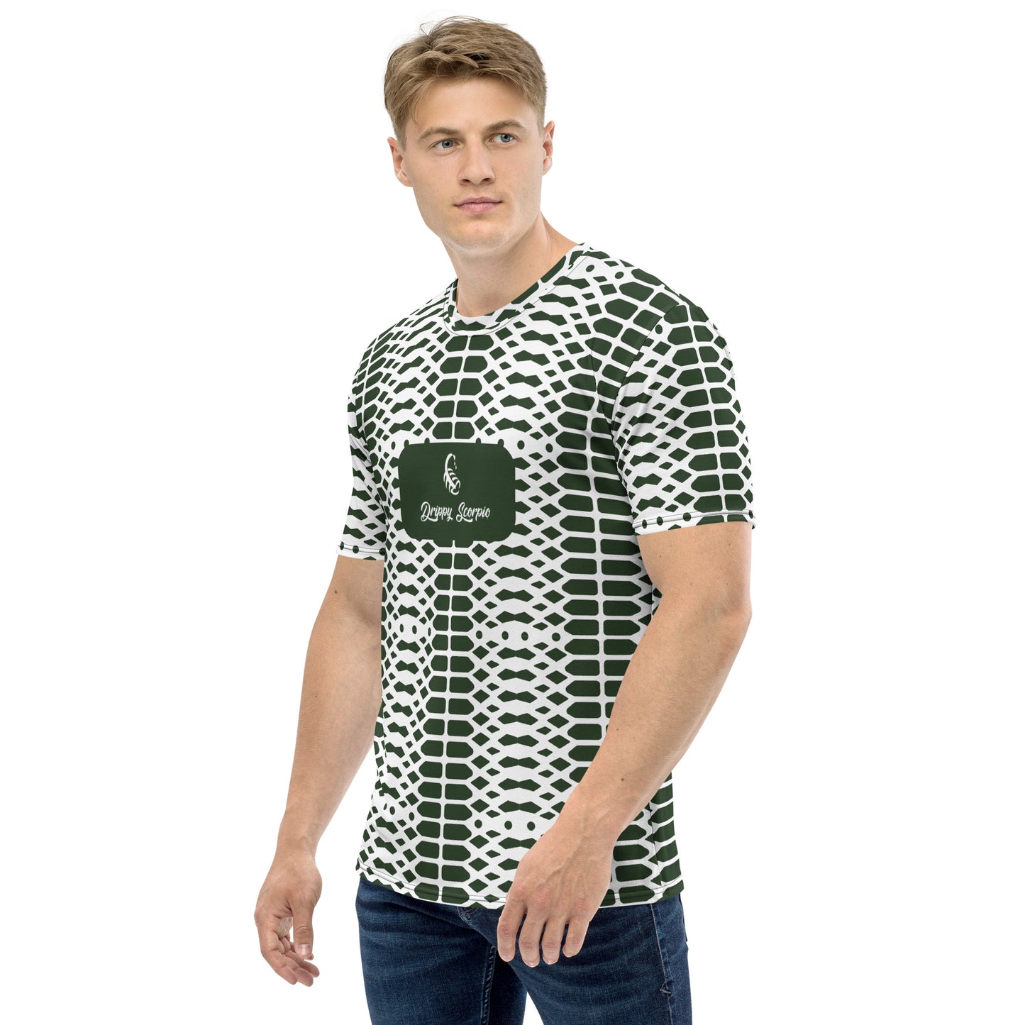 White-Green Rattler T-shirt