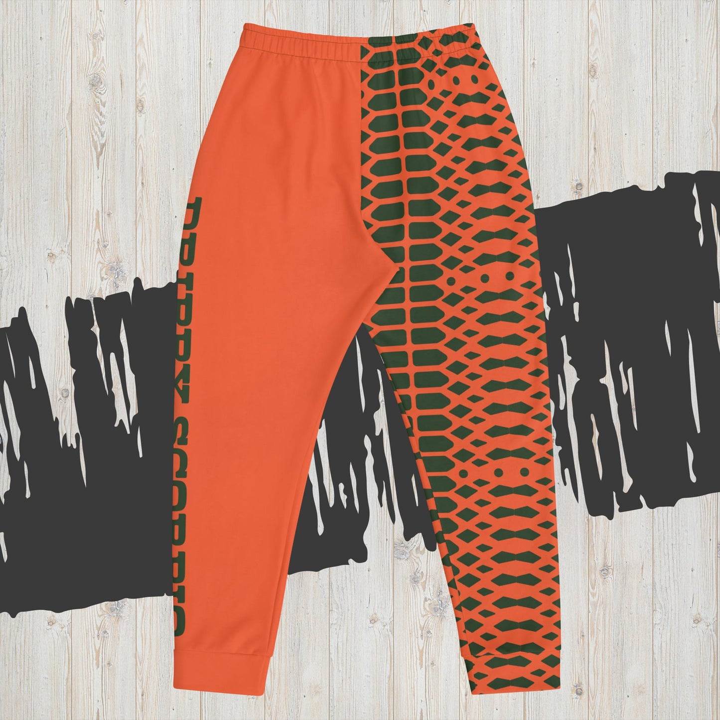 Orange Rattler Joggers