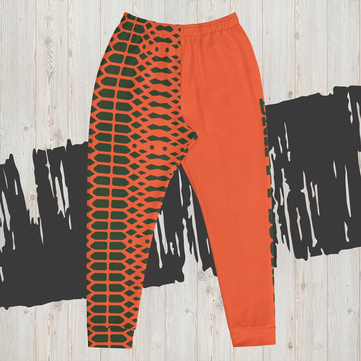 Orange Rattler Joggers