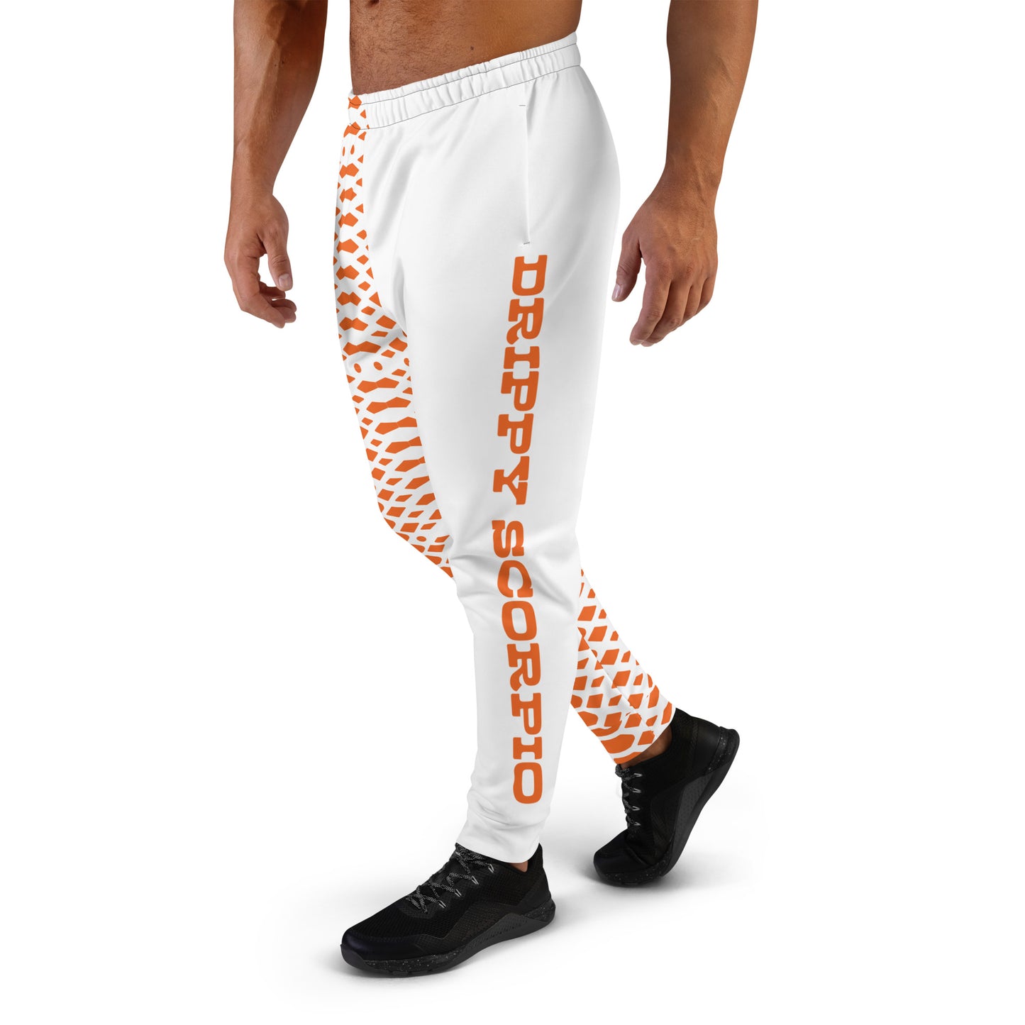 Orange-White Rattler Joggers